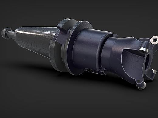 cnc刀具做旧渲染练习