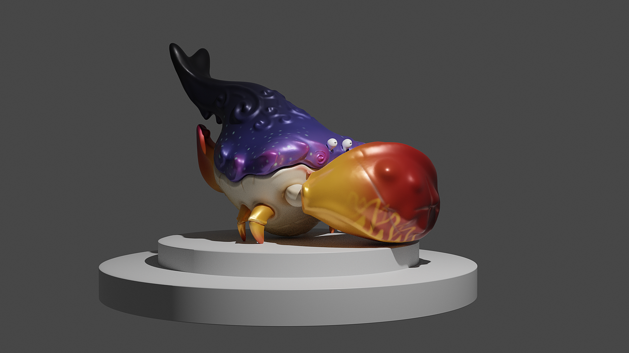 《每日一捏》一周练习成果（图ZMjY5Njc5MDQw） - 人物/生物 - 站酷设计师曰白话原创素材 - 站酷ZCOOL