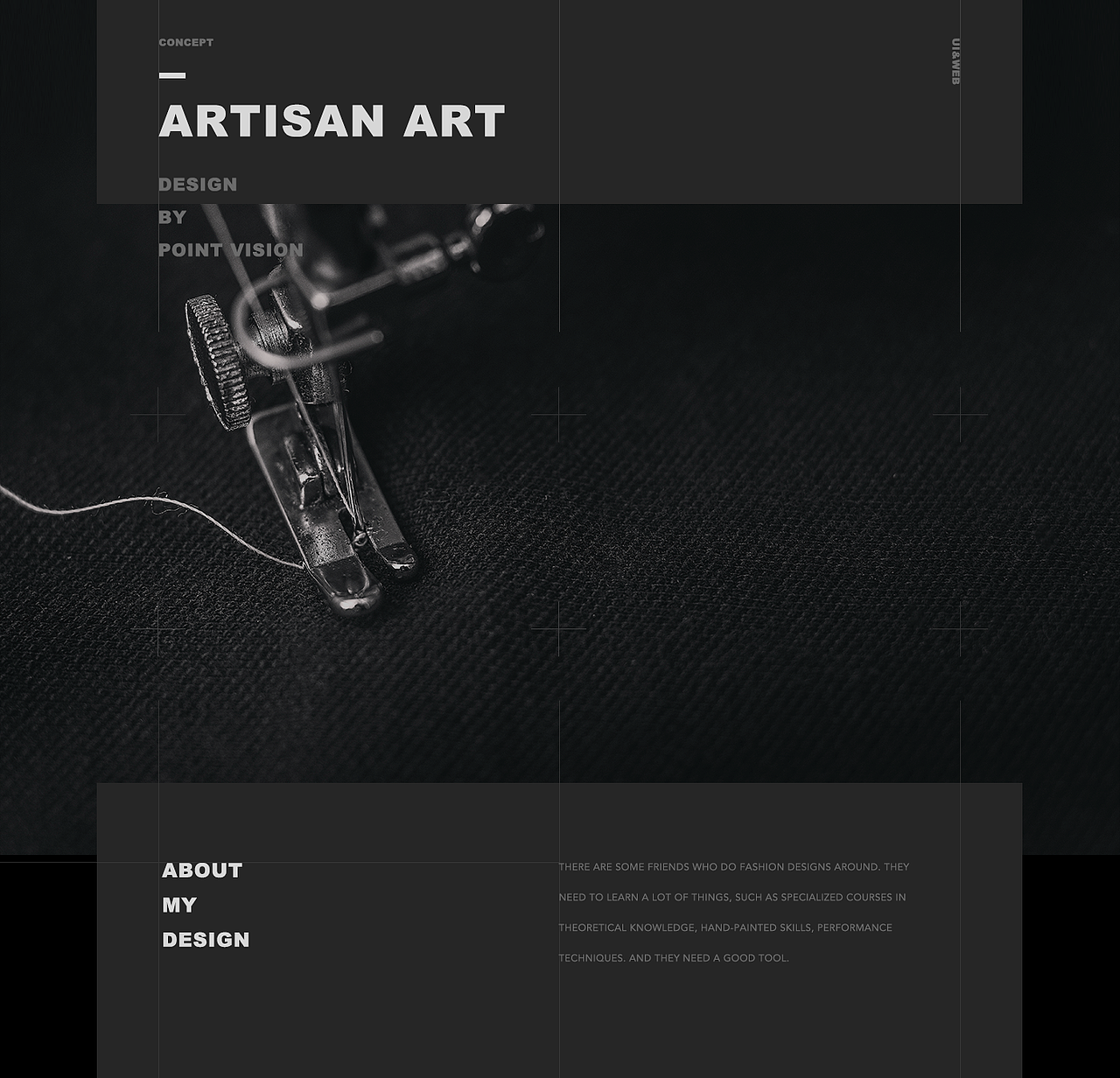 Artisan Art Conceptual Design（图ZODgzNzAxODQ=） - APP界面 - 站酷设计师孔晨POINTVISION原创素材 - 站酷ZCOOL