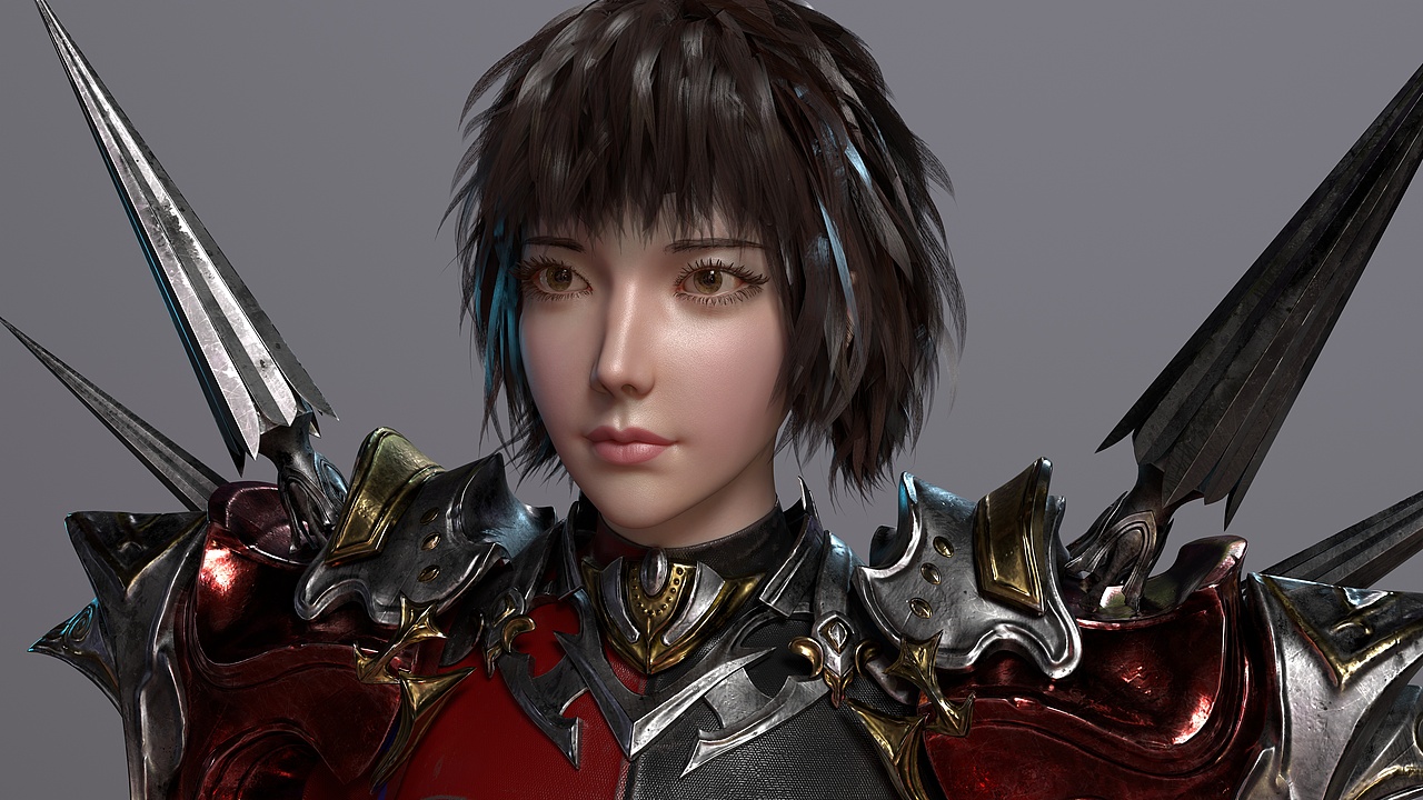 《断罪审问官-坦妮娅》---诺克萨斯断头台后续渲染篇（图ZMjY4NzY4MzMy） - 人物/生物 - 站酷设计师葉青元原创素材 - 站酷ZCOOL