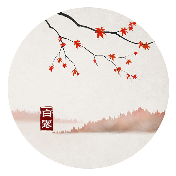 水墨中国风——竹间系列·国画禅意二十四节气（图ZNzY5NzUwMzY=） - 创作习作 - 站酷设计师石家小鬼原创素材 - 站酷ZCOOL