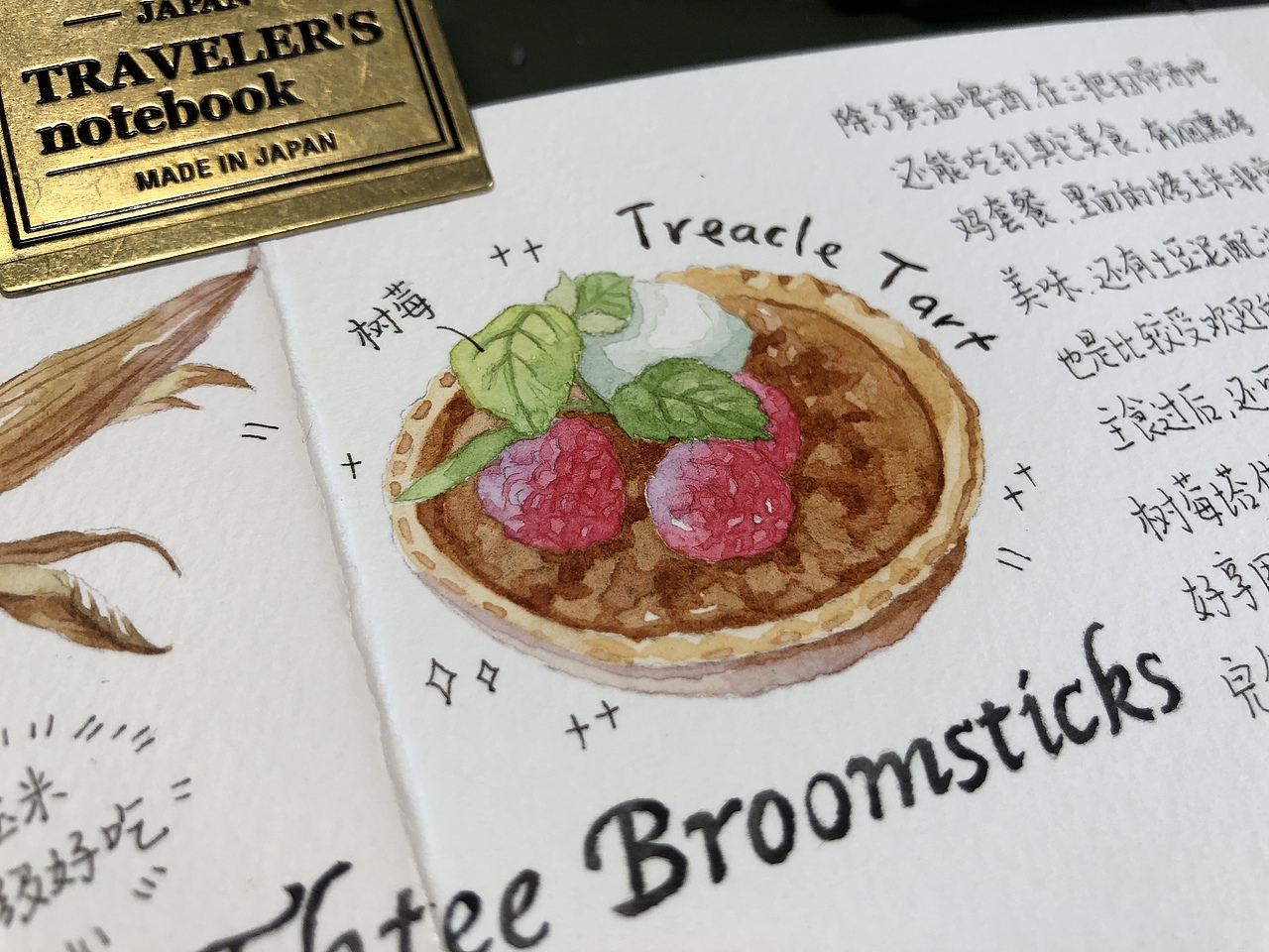 【水彩】旅行手帐-环球影城哈利波特篇