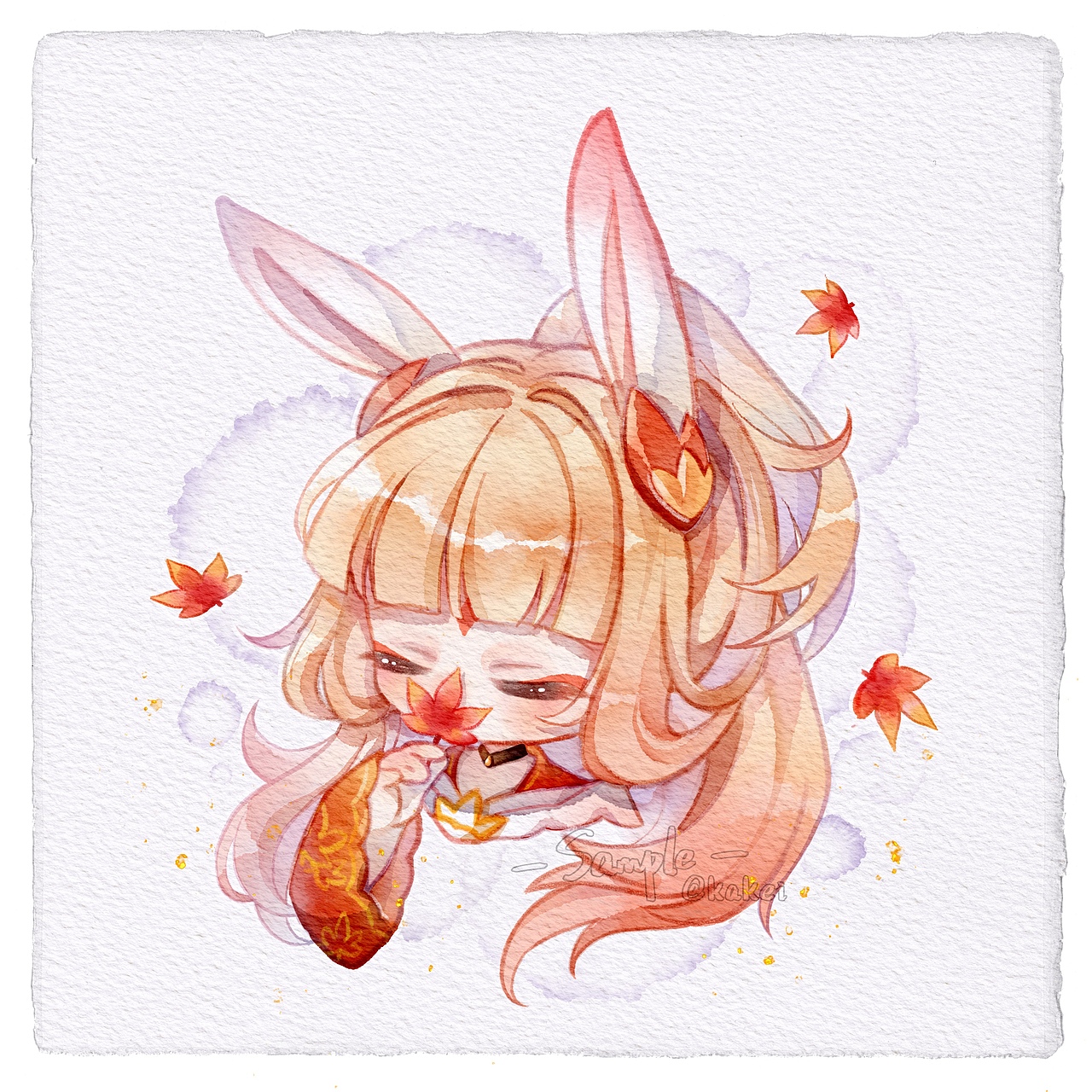 最近画的同人qq头