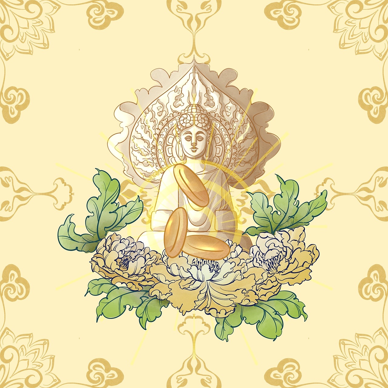 洛阳茶饼系列包装插画（图ZMzc5ODg4MjYw） - 商业插画 - 站酷设计师粒或熙原创素材 - 站酷ZCOOL