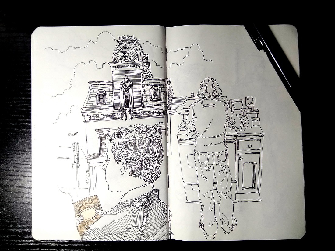 王大火速写本·练习3（图ZOTI2ODAwMjA=） - 绘画 - 站酷设计师王大火原创素材 - 站酷ZCOOL