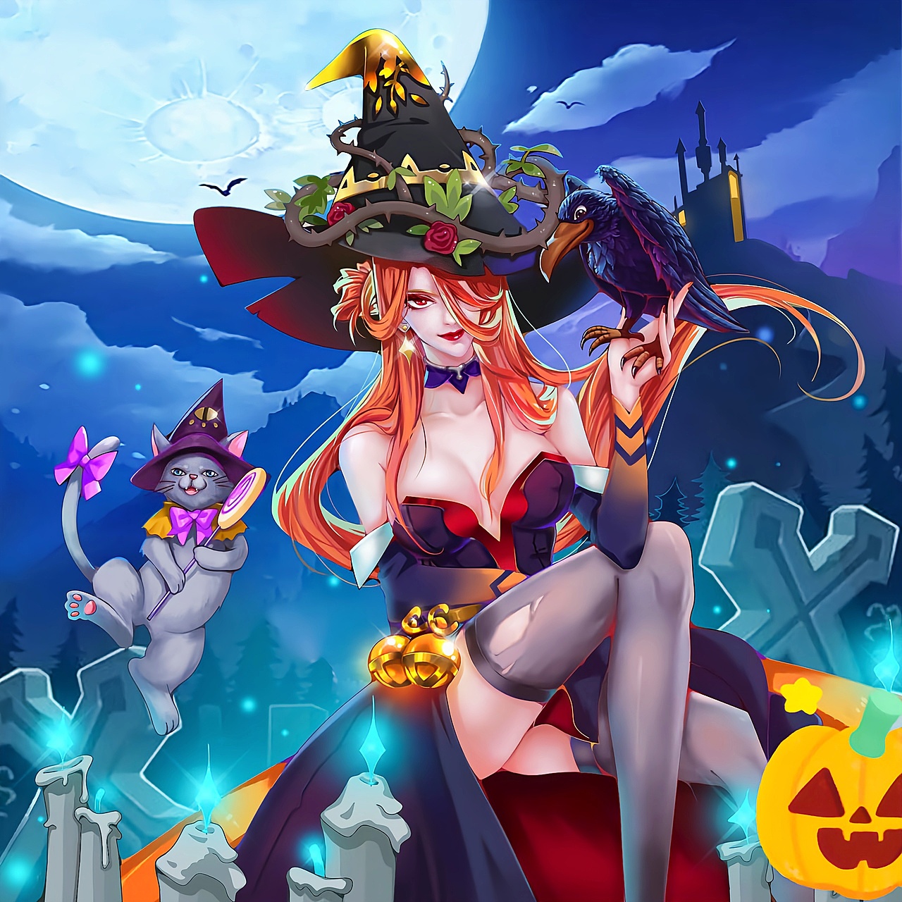 恐怖女巫（图ZMjc4OTQwNzg4） - 新锐潮流插画 - 站酷设计师Morrty原创素材 - 站酷ZCOOL