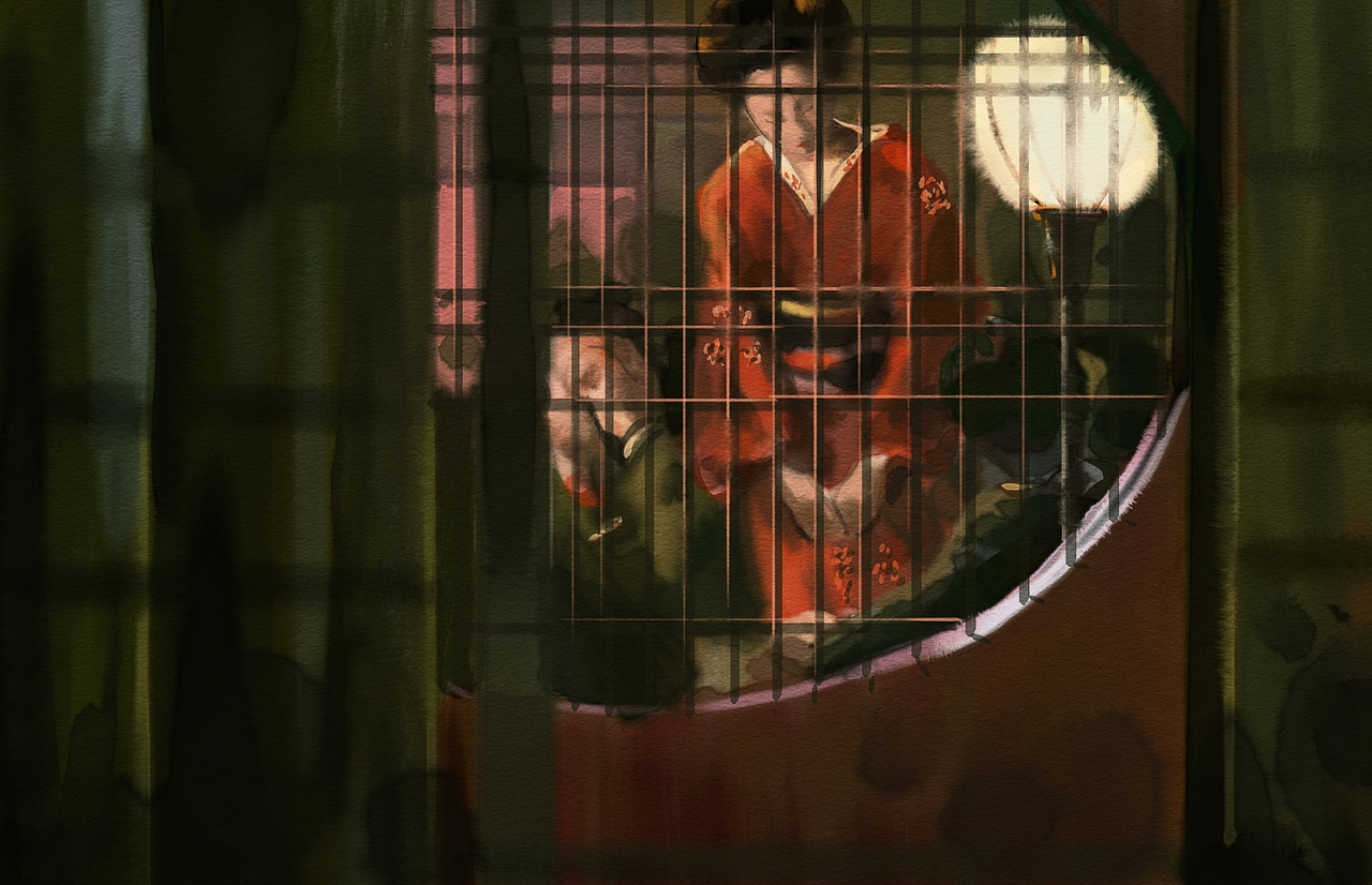 一组仿水彩练习