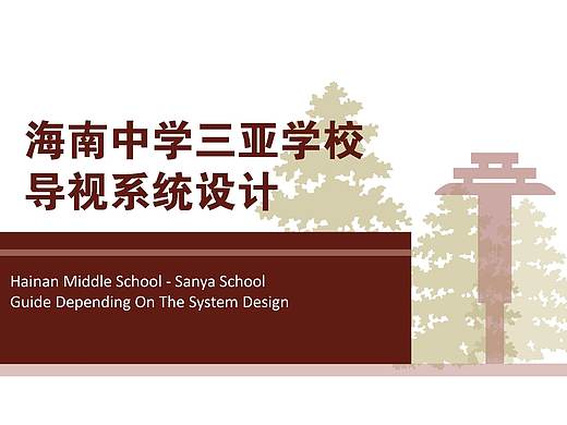 学校导视系统