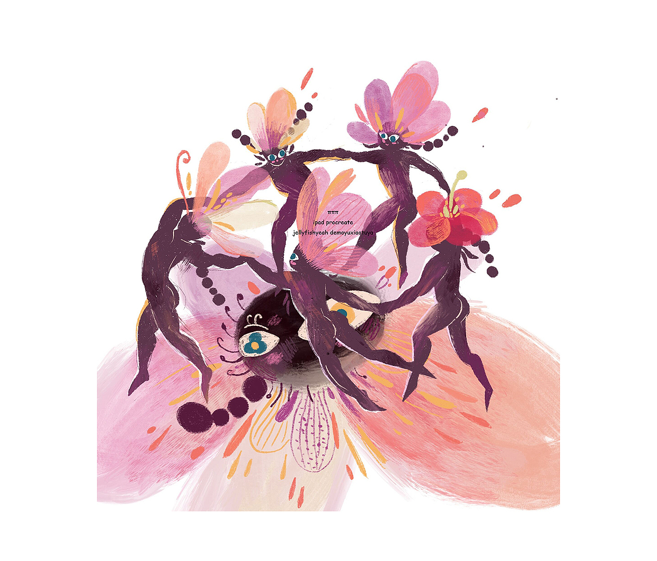 ipad+procreate睡前画（图ZMTY1NTc5MjM2） - 创作习作 - 站酷设计师小排排排原创素材 - 站酷ZCOOL