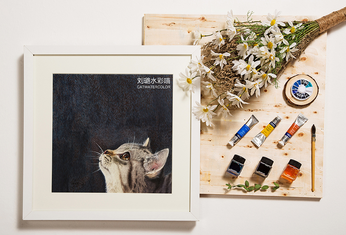 雨夜的凝望（图ZNzA5NDI0MDQ=） - 绘画 - 站酷设计师刘璐水彩喵原创素材 - 站酷ZCOOL