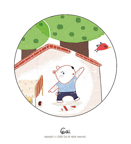 12.22 嘿～别走啊（图ZMjM2NzE4MjU2） - 新锐潮流插画 - 站酷设计师画师邱芹原创素材 - 站酷ZCOOL