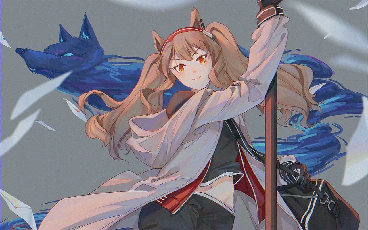 明日方舟安洁莉娜同人