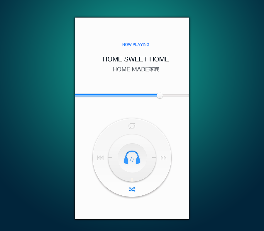 UI练习播放器（图ZMTU5NDIwNzY=） - 其他UI - 站酷设计师ichimarusakura原创素材 - 站酷ZCOOL