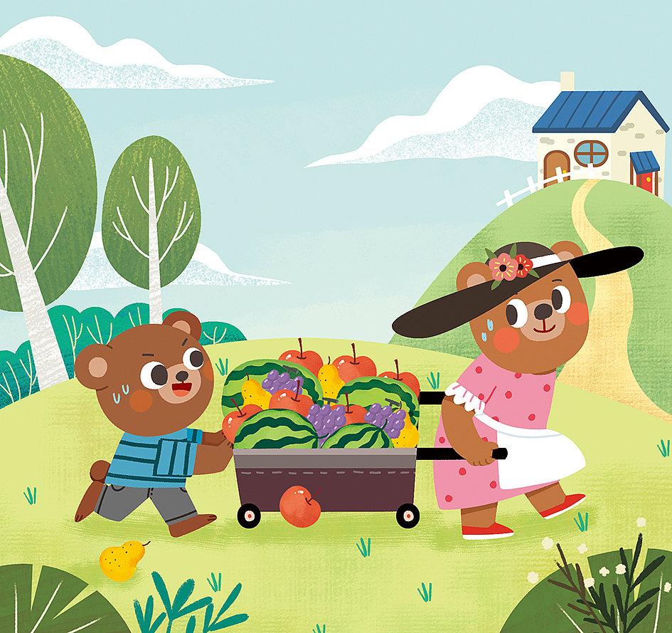 可愛兒插（圖ZMTUyMzE5NDg0） - 兒童插畫 - 站酷設(shè)計師依依灬原創(chuàng)素材 - 站酷ZCOOL