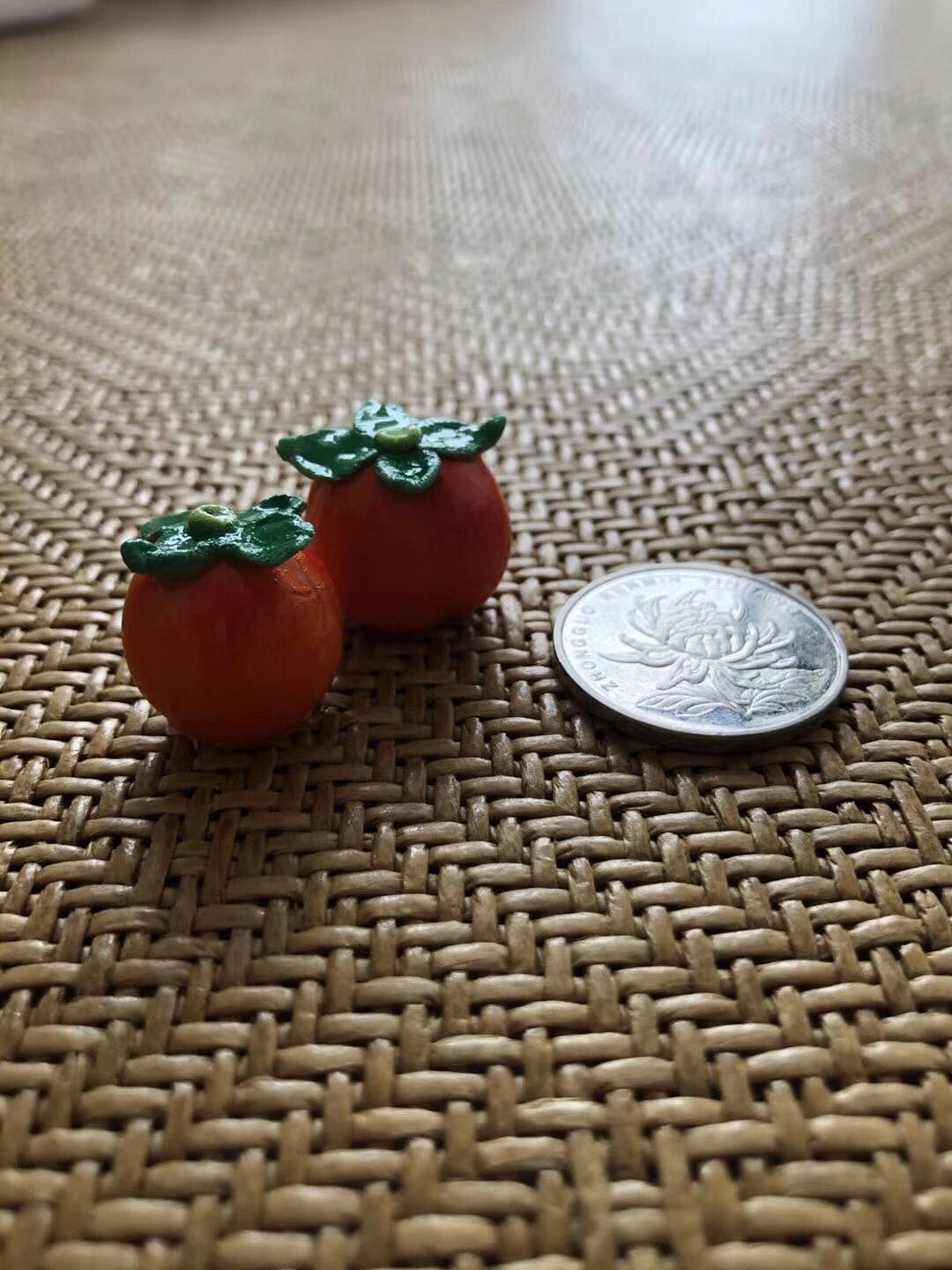 一组超轻黏土食玩和软陶小胖妞的组合