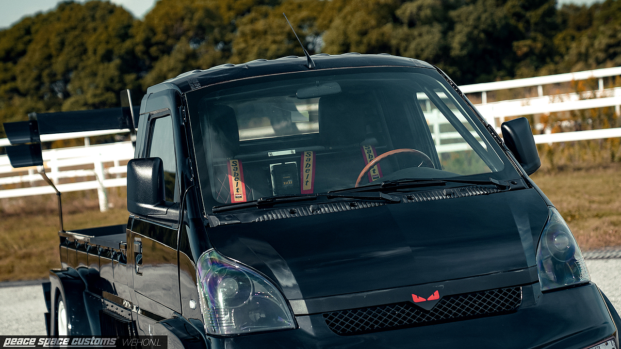 汽车摄影:五菱荣光小卡 TimeAttack 风格