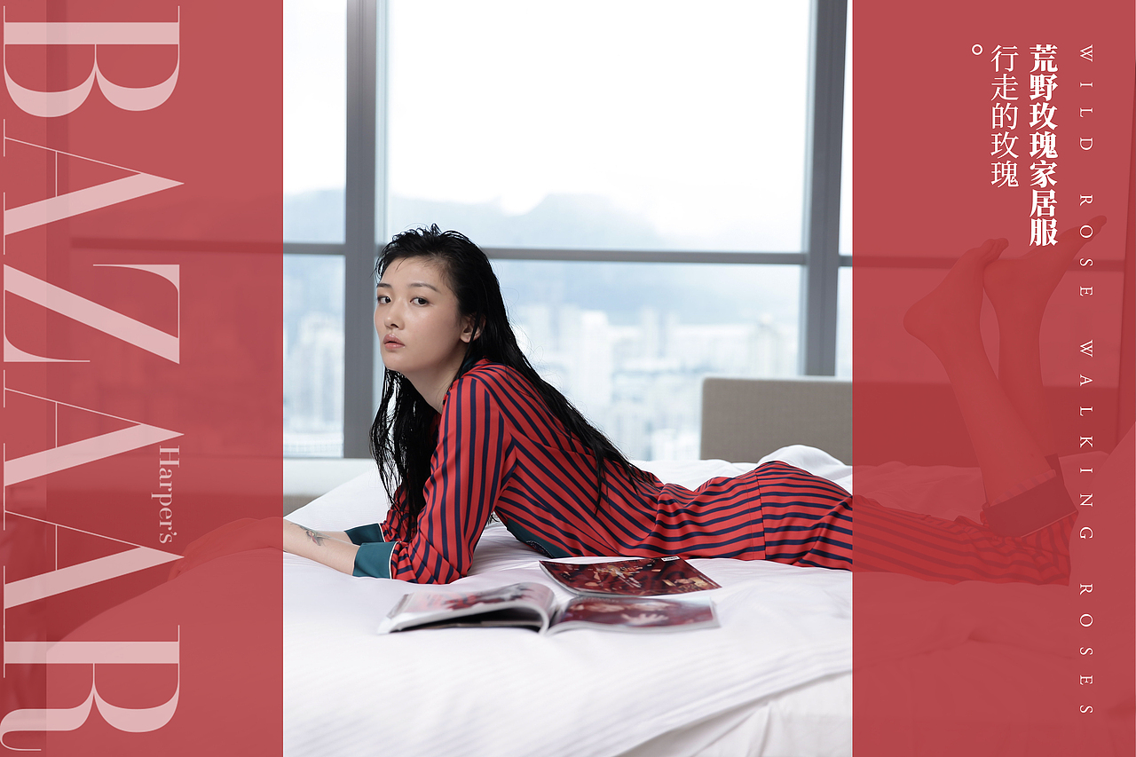 荒野玫瑰家居服概念先导（图ZMTg5NTk1MTEy） - 品牌 - 站酷设计师他又不是银泰原创素材 - 站酷ZCOOL