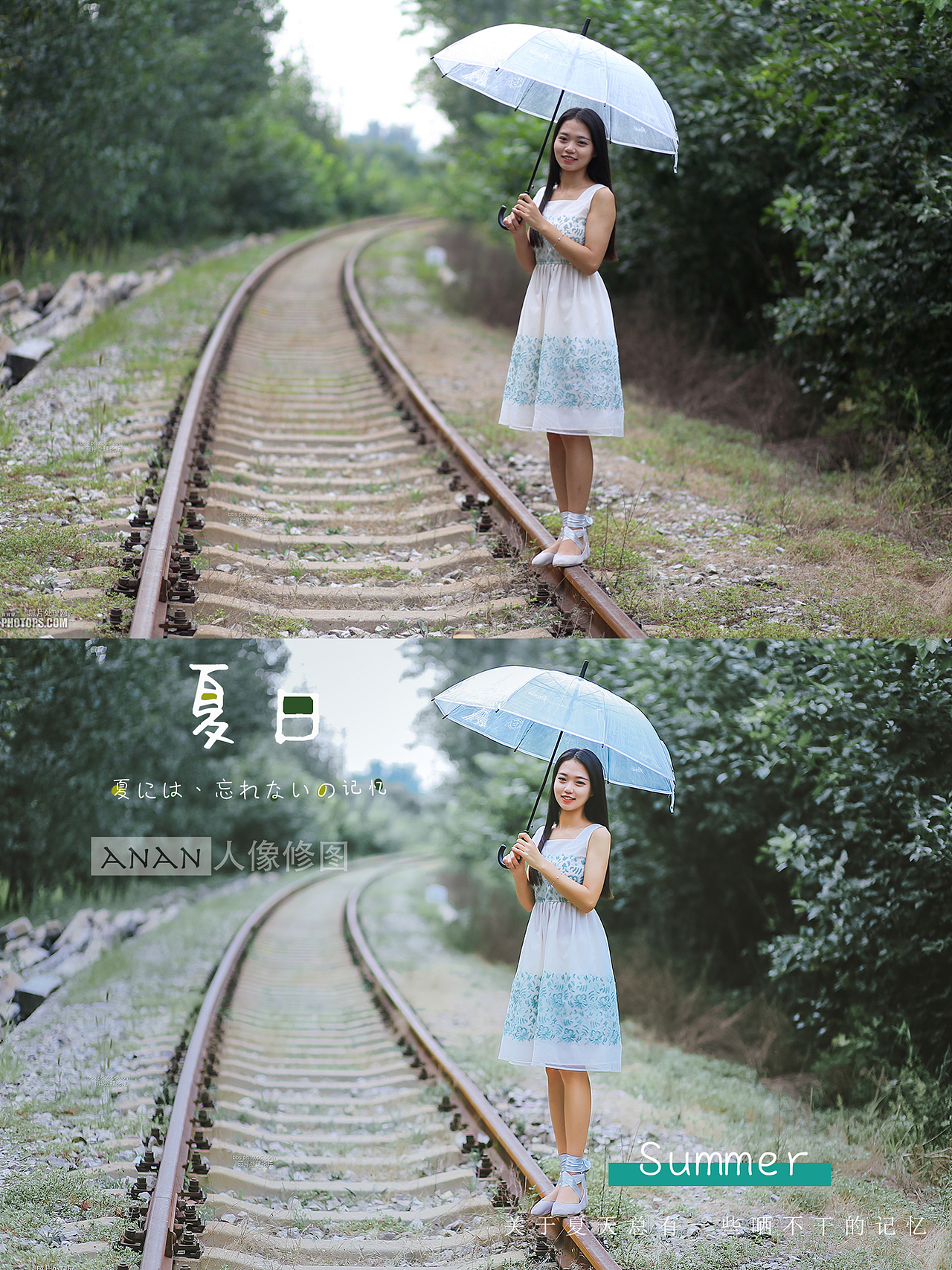 色调练习对比。（图ZMTUxMTMxNzk2） - 修图/后期 - 站酷设计师小琳同学原创素材 - 站酷ZCOOL