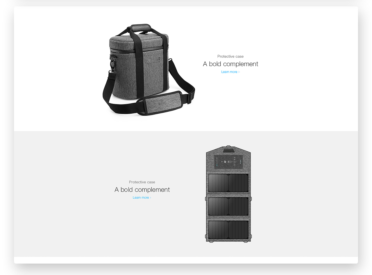 戶外儲能項目，空閑時間做了一個類似蘋果風(fēng)格的練習(xí)（圖ZNzg3Mzg0ODQ=） - 電商 - 站酷設(shè)計師QIU_YOTAO原創(chuàng)素材 - 站酷ZCOOL