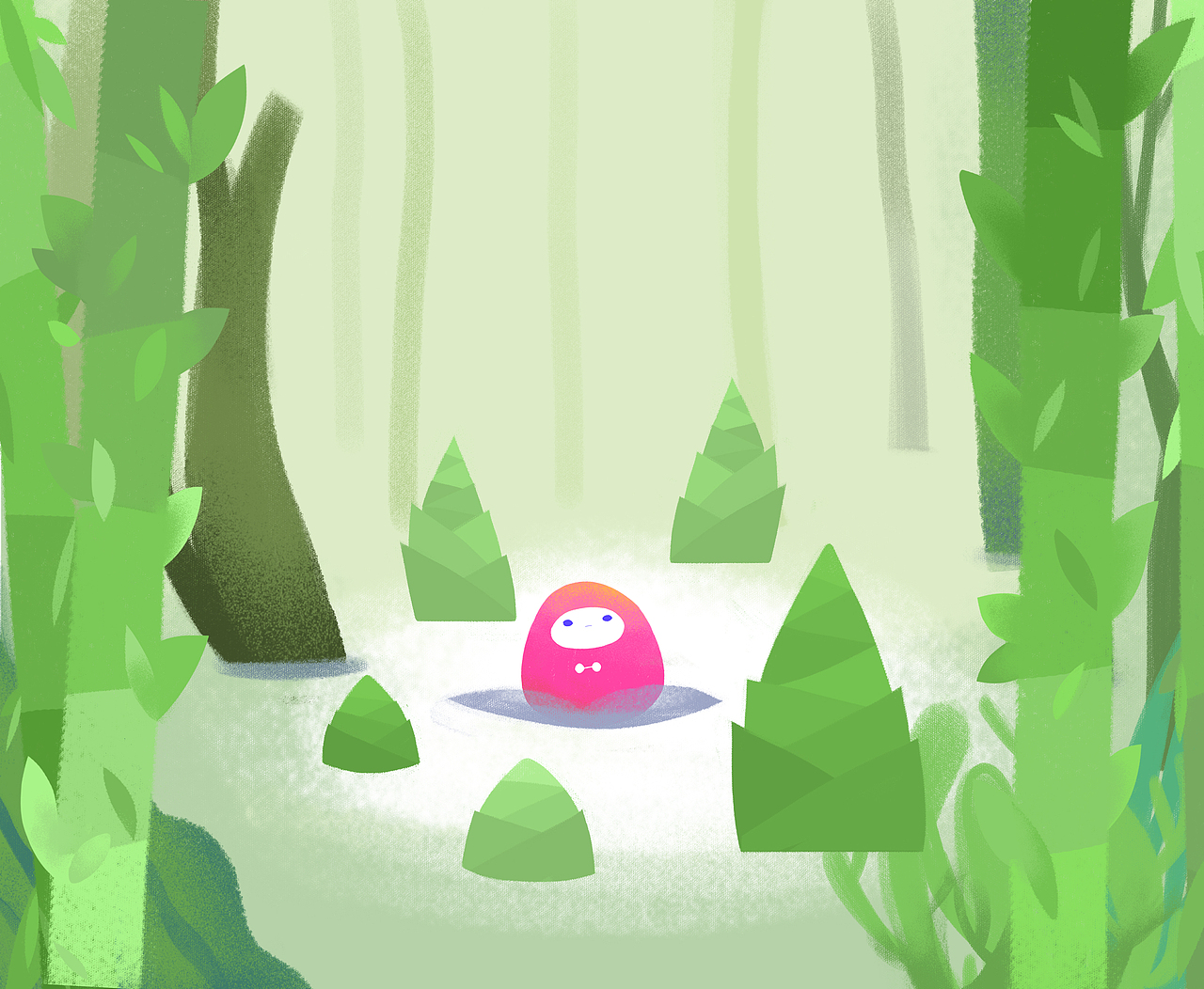 VAMO✖️大J小D日历插画设计