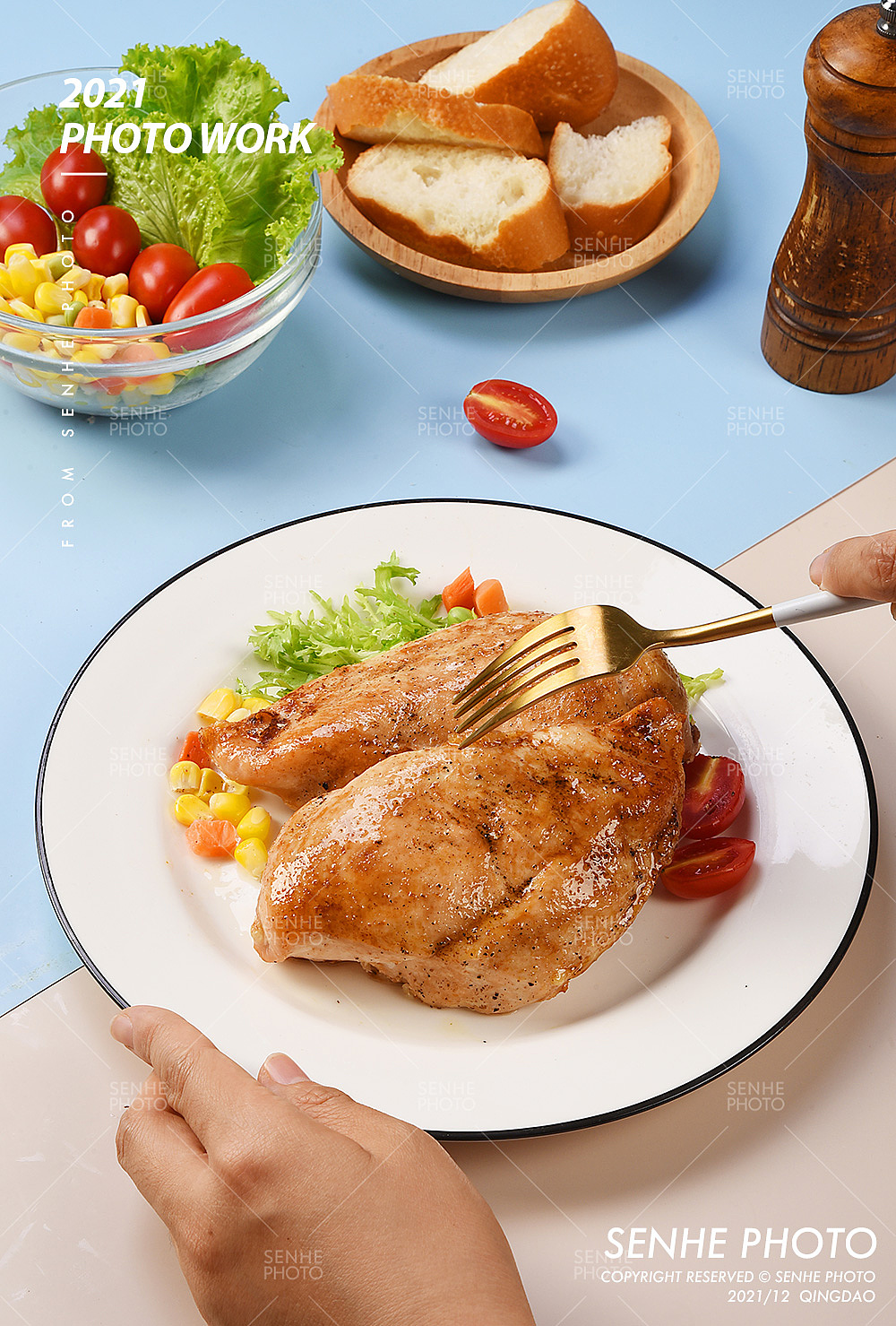 森和视觉 | 轻食鸡胸肉（图ZMjgzODA1Njg4） - 产品摄影 - 站酷设计师森和视觉摄影原创素材 - 站酷ZCOOL