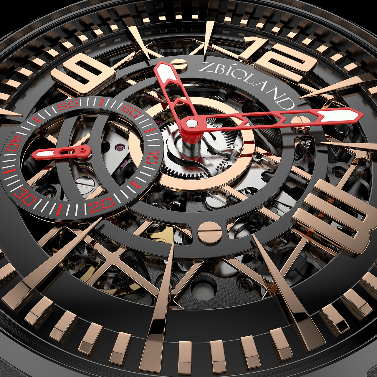 珍宝莱手表渲染建模（图ZMjkxODEzNjE2） - 动画/影视 - 站酷设计师梁大州原创素材 - 站酷ZCOOL