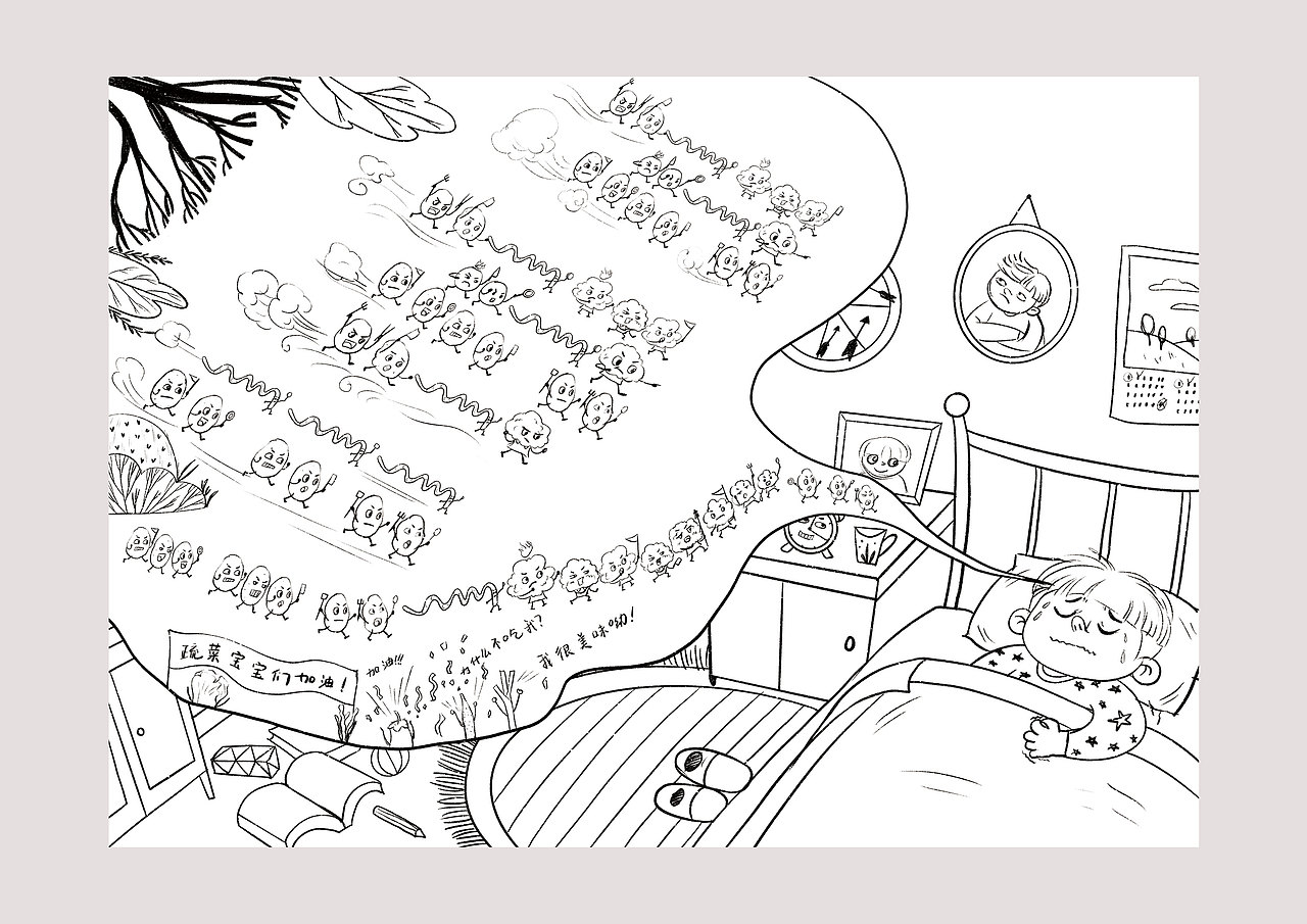 儿童音乐插画合集