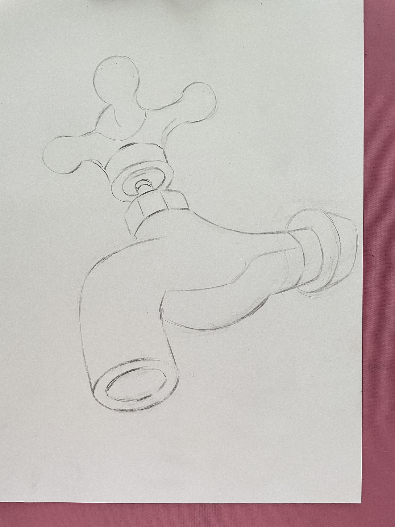 马克笔水龙头|纯艺术|绘画|爱吃火锅的小猫_临摹作品-站酷zcool