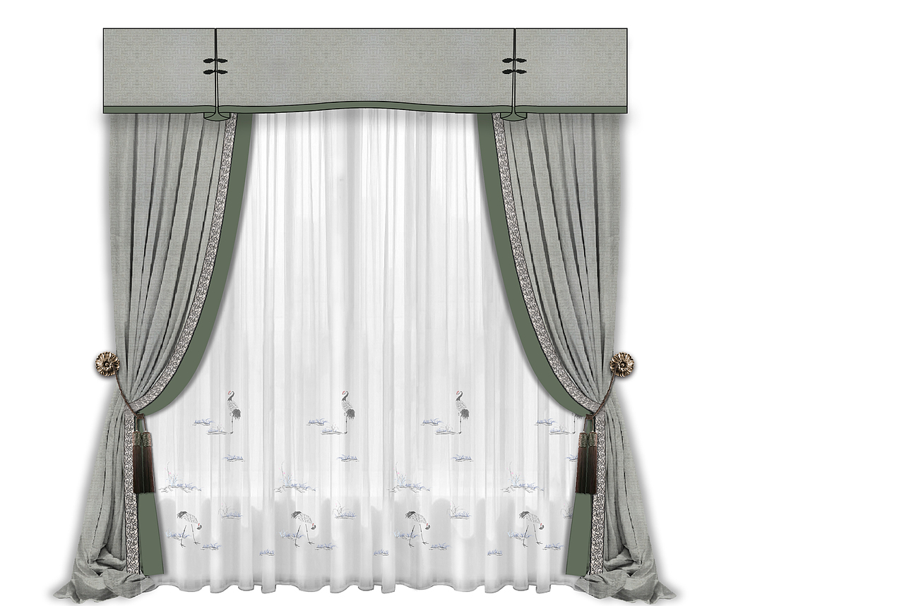 窗帘.软装册子 | 经典中式、禅意中式、海派中式