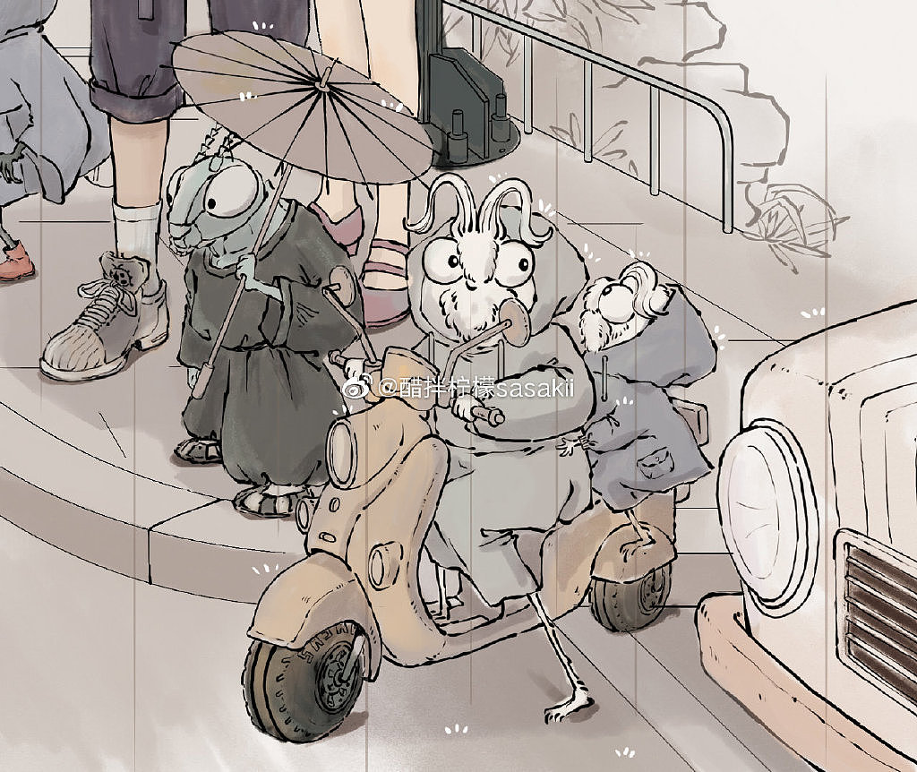 画小虫子（图ZMTg2OTI1MjQw） - 创作习作 - 站酷设计师醋拌柠檬sasakii原创素材 - 站酷ZCOOL