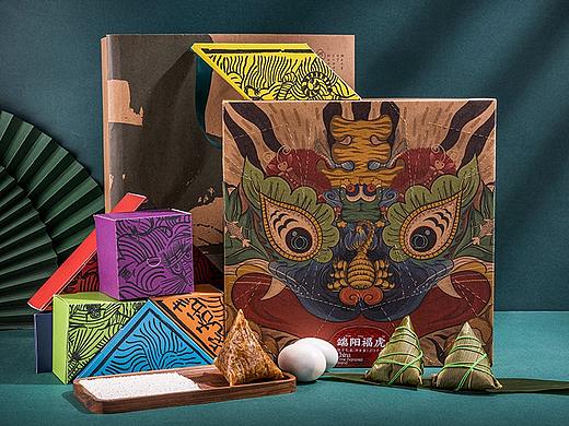 王的手创x三珍斋 食新粽，戴虎头