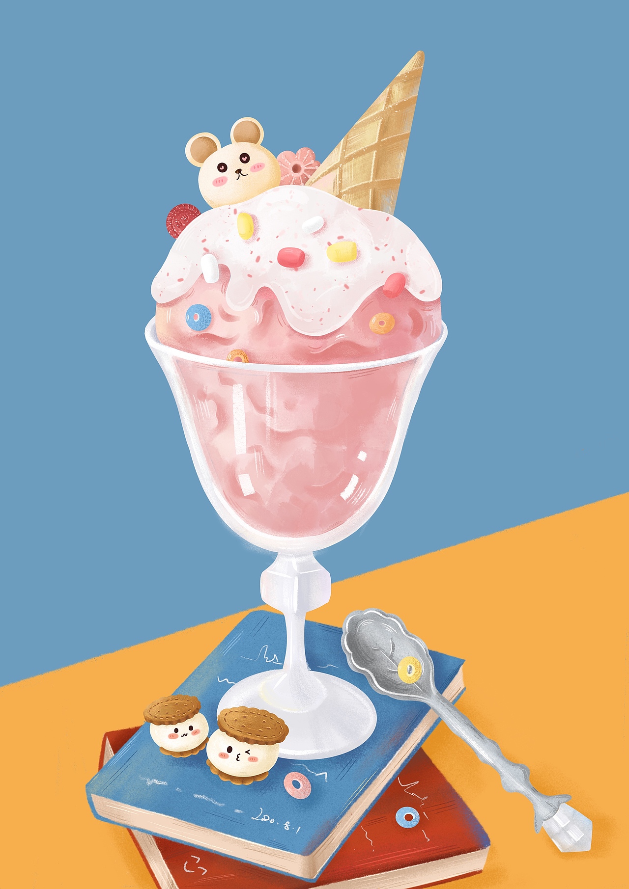 原创 照片转插画 儿插食物刻画练习（图ZMjY1MzU2NjMy） - 儿童插画 - 站酷设计师missdaibao原创素材 - 站酷ZCOOL