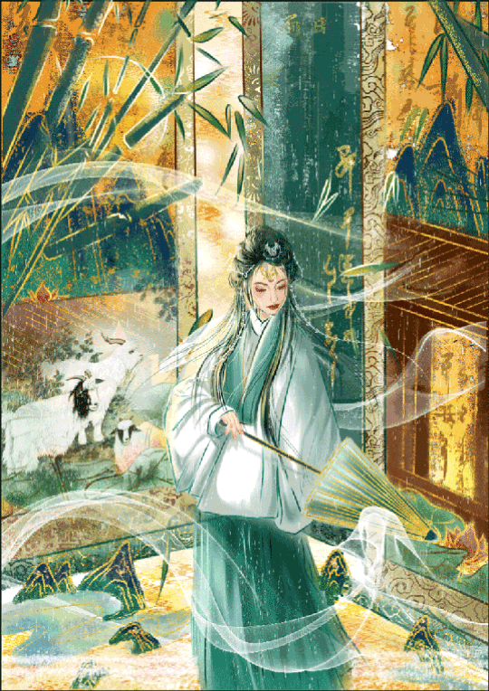 十二时辰之古风人物插画（图ZMzI4Mjc0NTI0） - 创作习作 - 站酷设计师汪汪小乖原创素材 - 站酷ZCOOL
