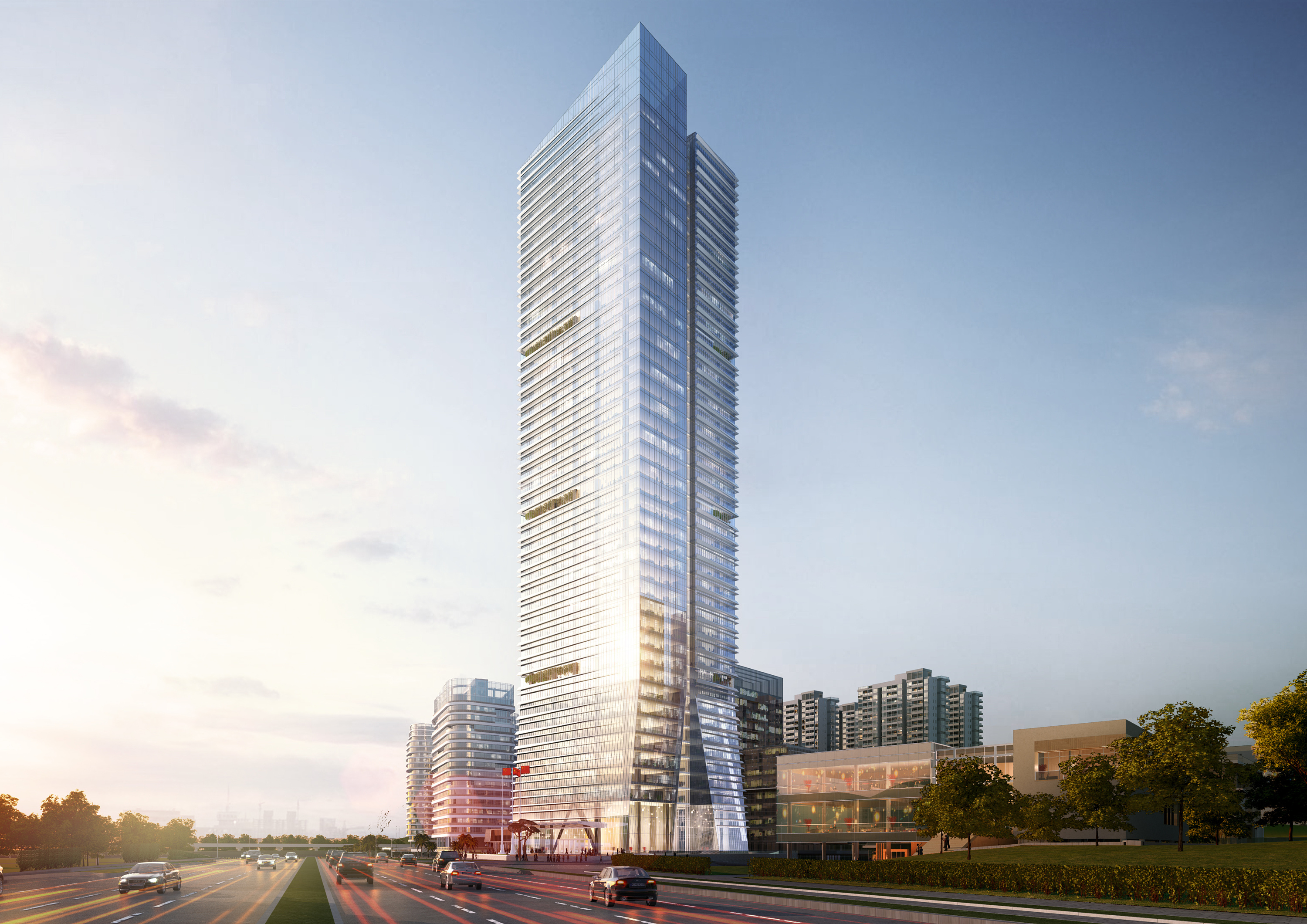 喜讯:中标华强创意产业园(超高层)|空间|建筑设计|沅力筑 - 原创作品