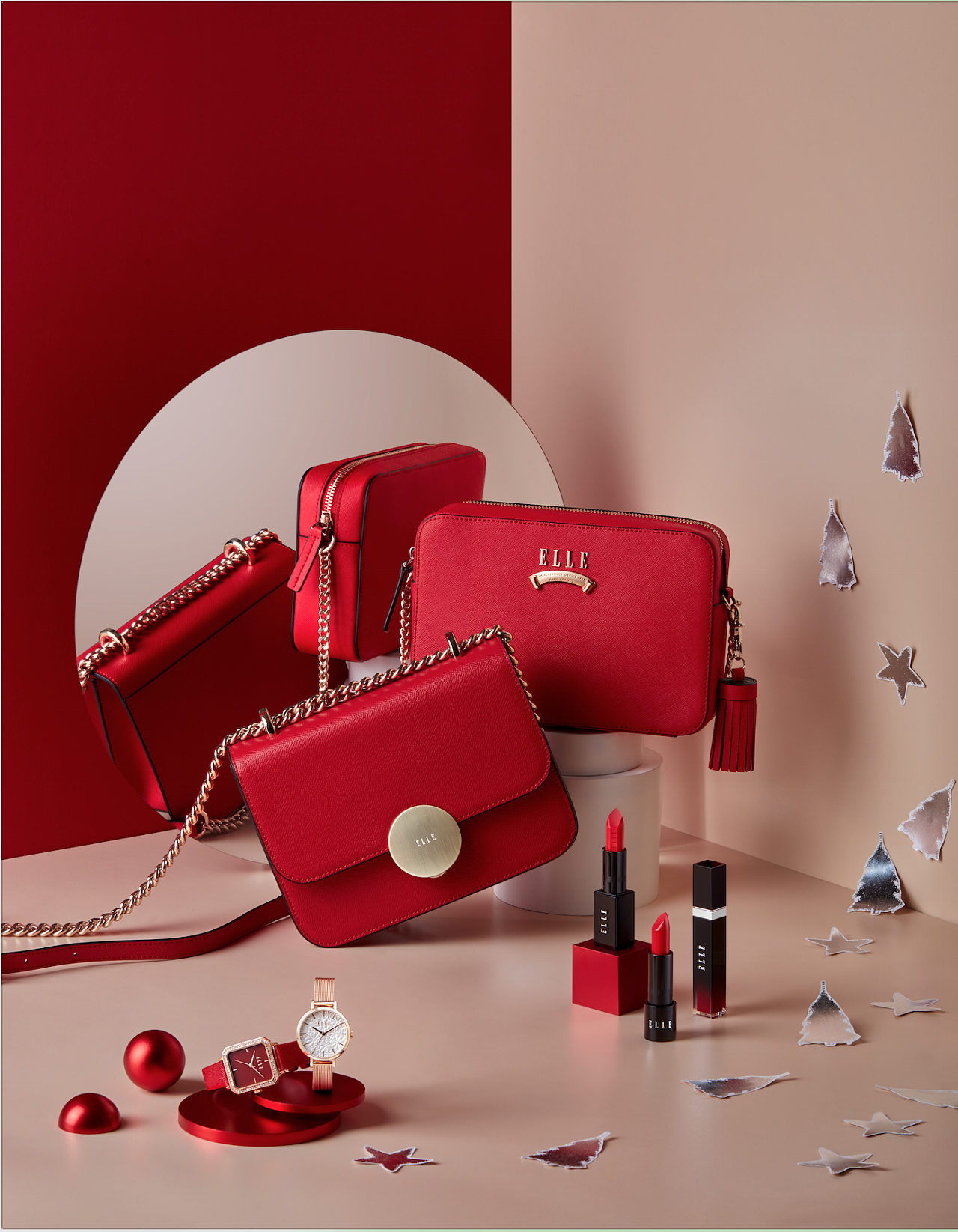 elle杂志 箱包日常后期作品