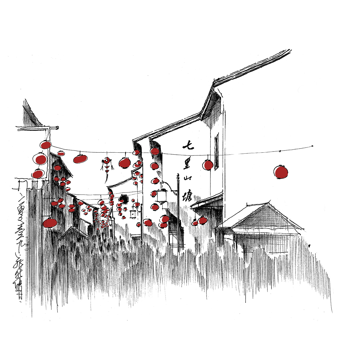 小张：2019-5月华东考察记录｛速写｝（图ZMTgxOTgxOTM2） - 绘画 - 站酷设计师張曉晴原创素材 - 站酷ZCOOL