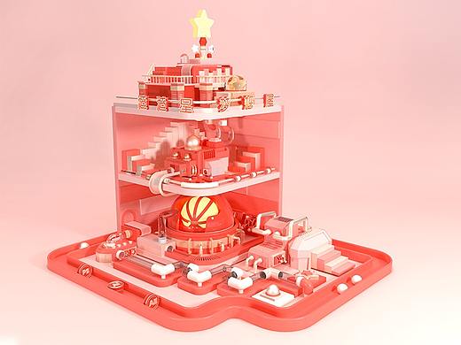 渣渣星梦想屋（个人主页-ZNDI5ODM0Njg=） - 场景 - 站酷设计师渣渣星原创素材 - 站酷ZCOOL