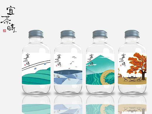 哇哈哈宜茶时包装设计