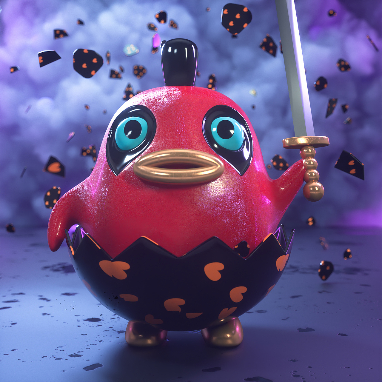 C4D+octane小白临摹练习集（图ZMTczOTkwNjU2） - 场景 - 站酷设计师阿布学长原创素材 - 站酷ZCOOL