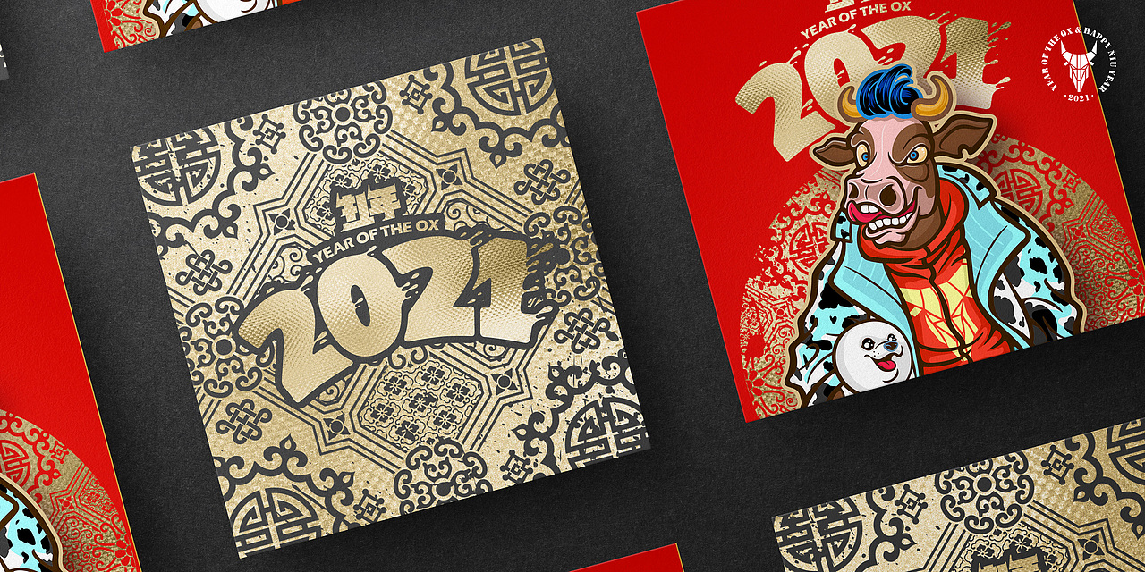 丑牛贺岁-动悟堂2021牛年厂兽