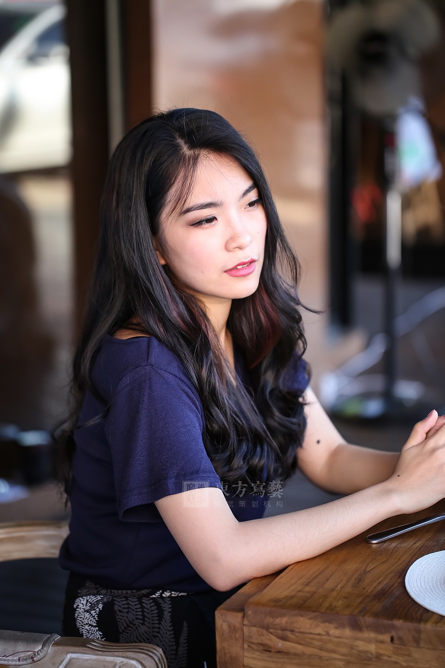 【东方写艺】淘宝产品摄影-女装-树叶印花阔腿裤