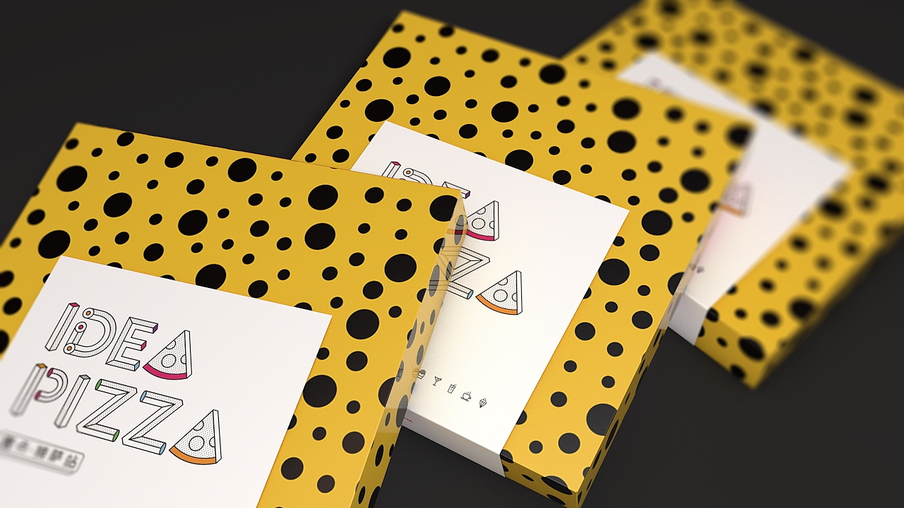 《Idea Pizza一点披萨》部分品牌设计(二)