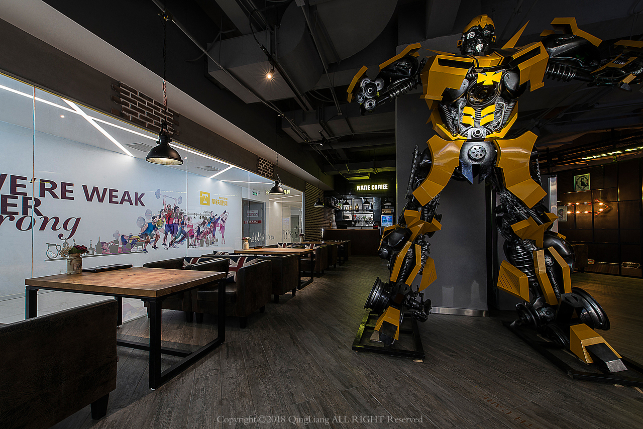 【清亮建筑摄影】拿铁健身企业宣传照