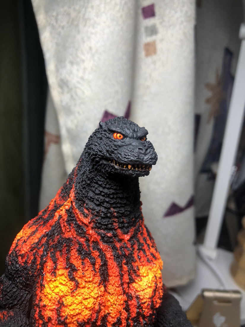 红莲哥斯拉涂装（图ZMzQwMTU0ODA4） - 手办/模玩 - 站酷设计师MWTK冥王特快原创素材 - 站酷ZCOOL