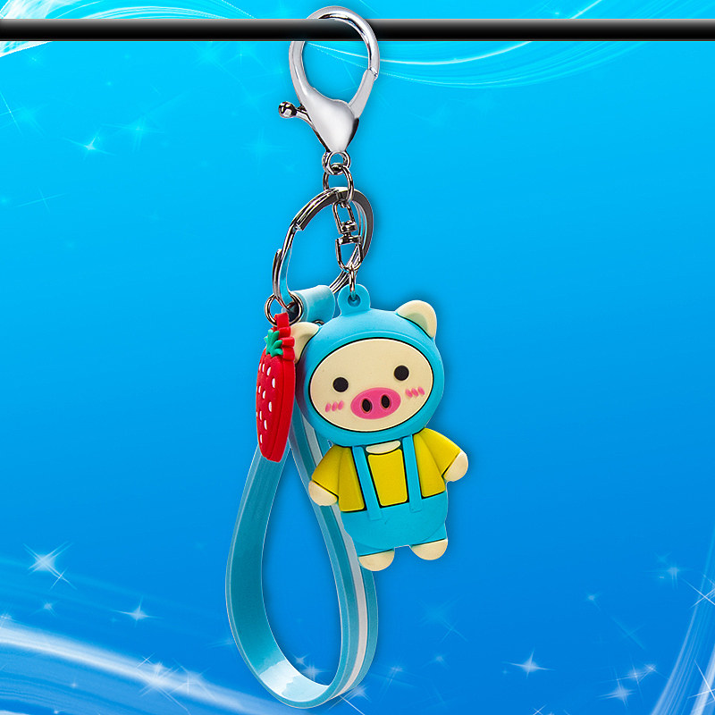 公仔钥匙扣