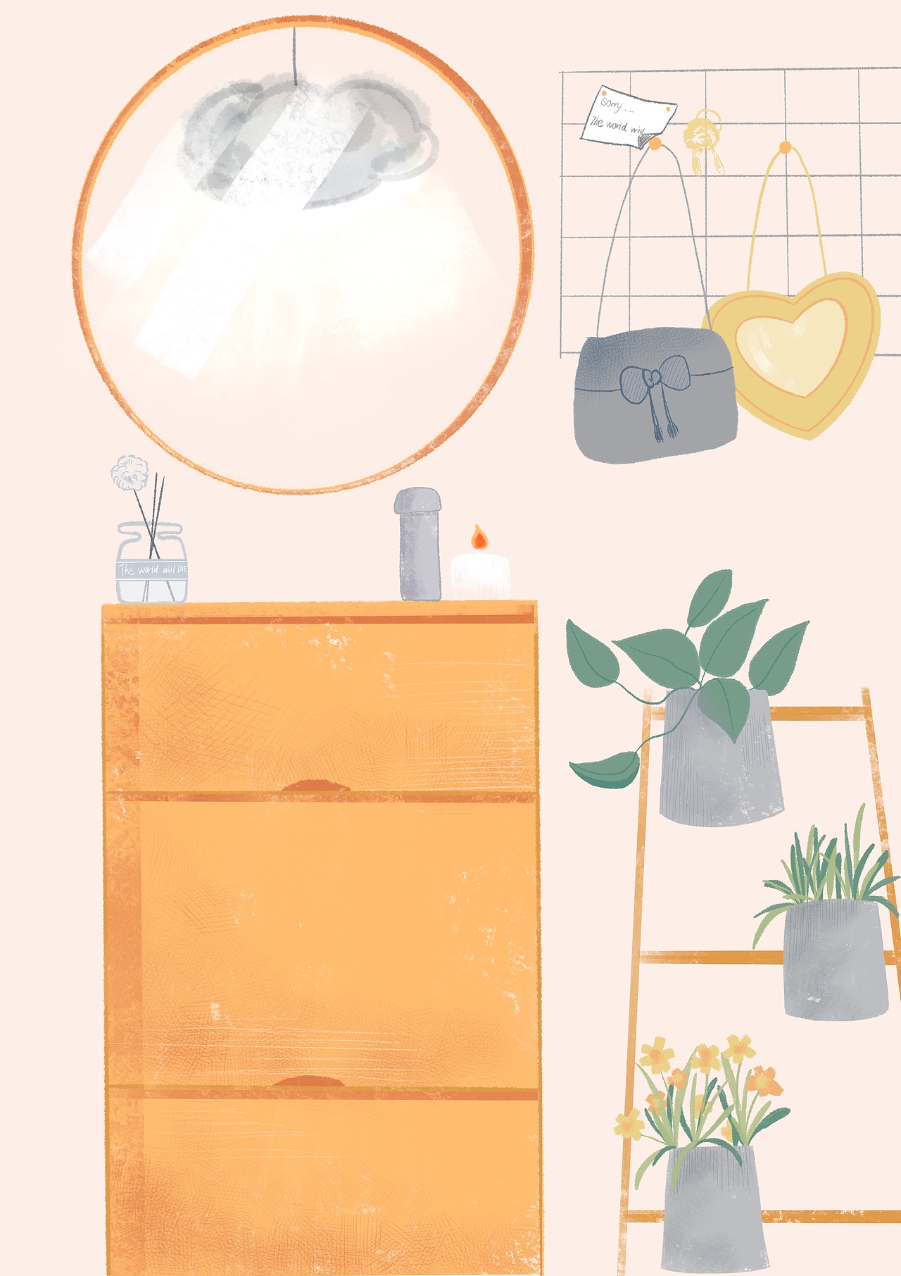 插画练习-有参考