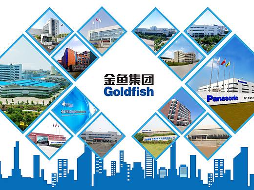 金鱼集团宣传展板设计