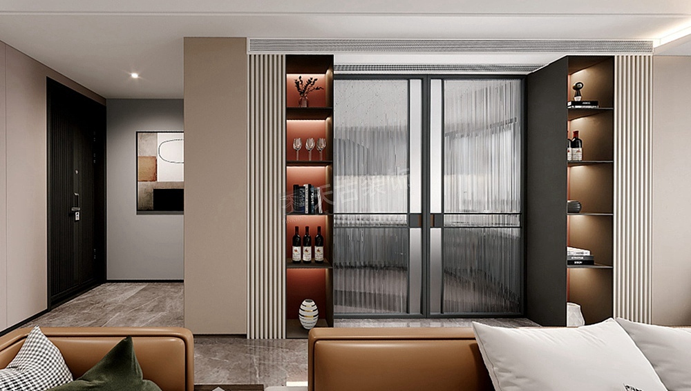 重庆龙湖紫云台千山阅装修,暖色系现代简约风设计图