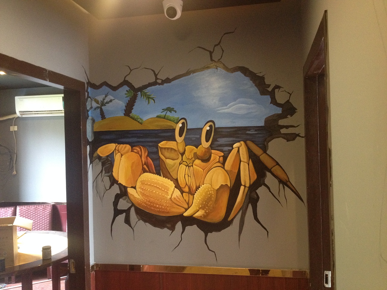 长兴蒸不同 · 海鲜餐厅墙绘