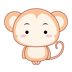 微信表情包小石猴表情设计